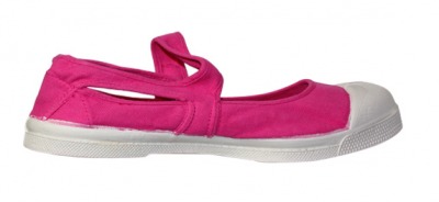 Ballerine Marie Jane Rose Vif S12 - bensimon shoes 